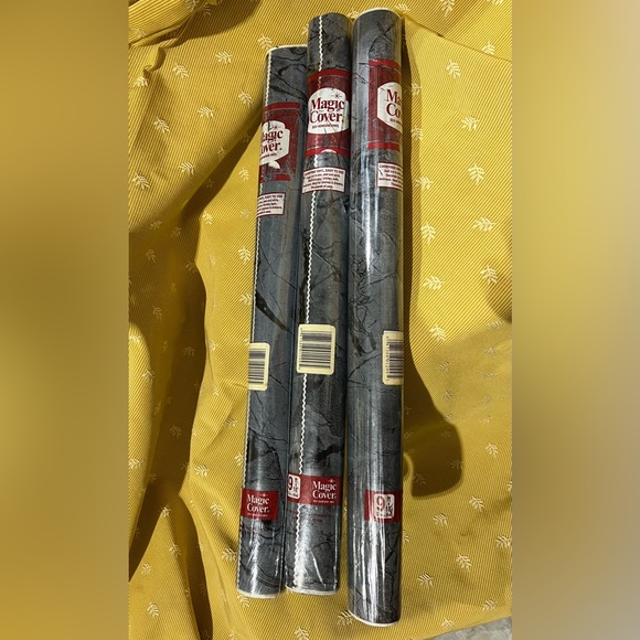 Magic Cover vinyl paper grey marble three rolls - Picture 1 of 5